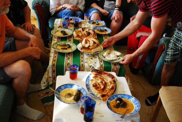 Volunteer Photography Travel- Dinner at Djana home