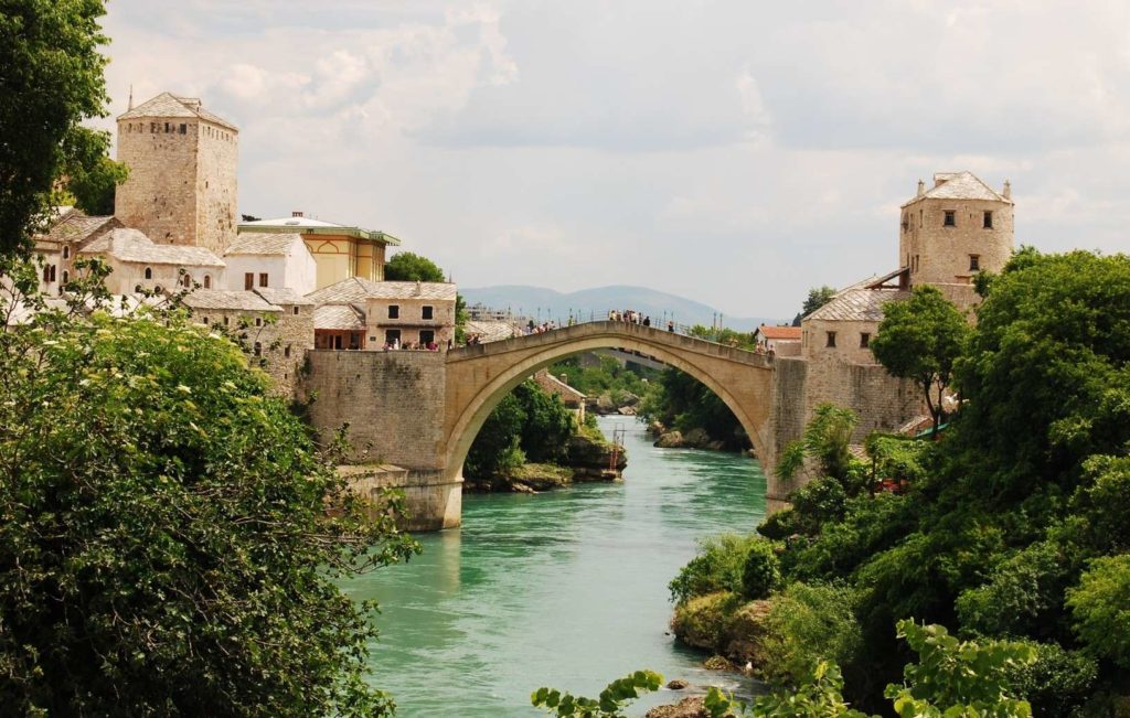 meaningful travel - Starimost Bridge Mostar Bosnia