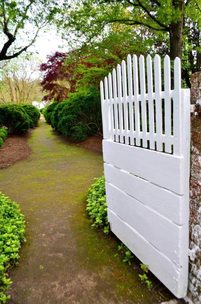 Inviting you in - Garden Gate at Eyre Hall