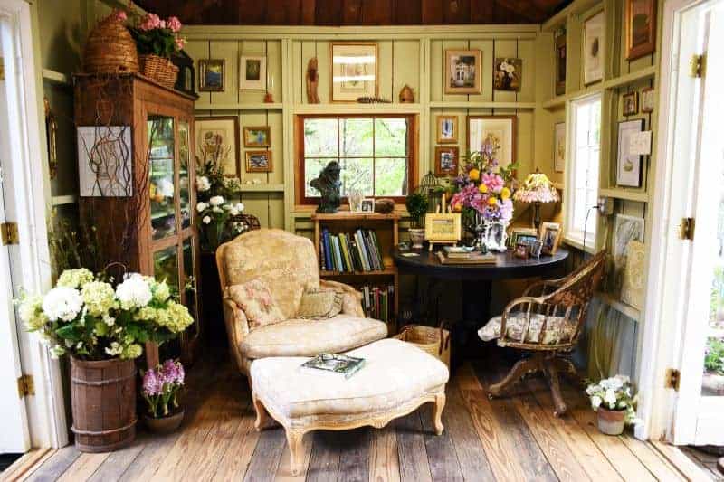 Historic Garden home tour - she shed