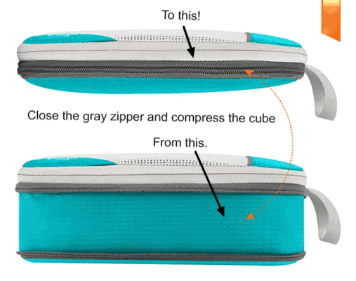 best travel advice packing cubes