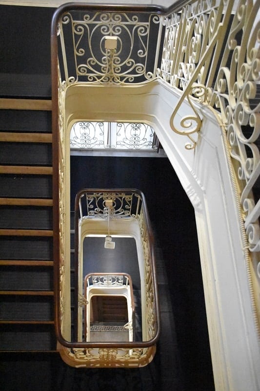 The Elms Mansion - Back Stairs