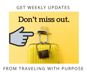 Traveling with Purpose mailing list sign up