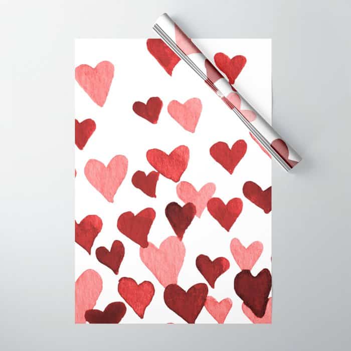 Hopeless romantic wrapping paper