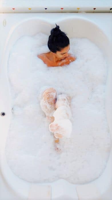 things to do when you're bored - bubble bath