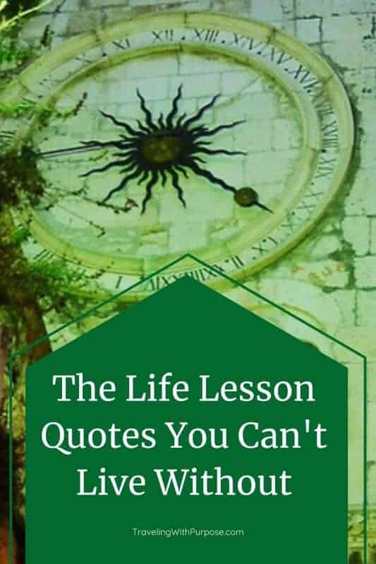Life Lesson Quotes Pinterest