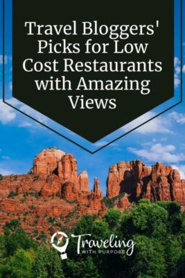 Sedona restaurant with a view