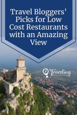 San Marino restaurant with a view