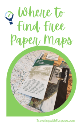 photo of maps - text - where to find free paper maps