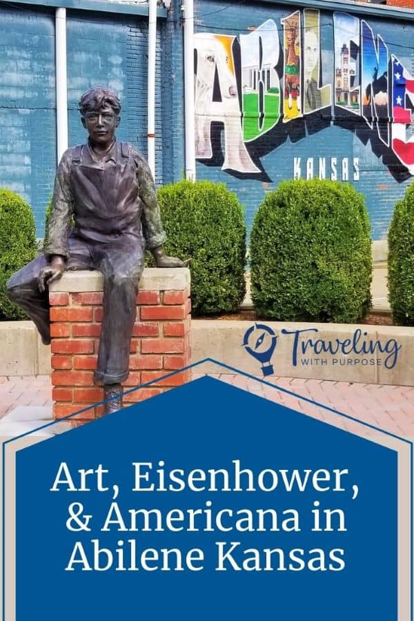 Americana, Boyhood Eisenhower Statue Abilene Kansas