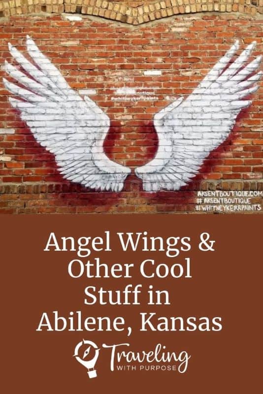 Americana Street Art and Angel Wings