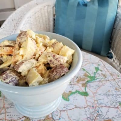 Traditional Potato Salad in Bowl