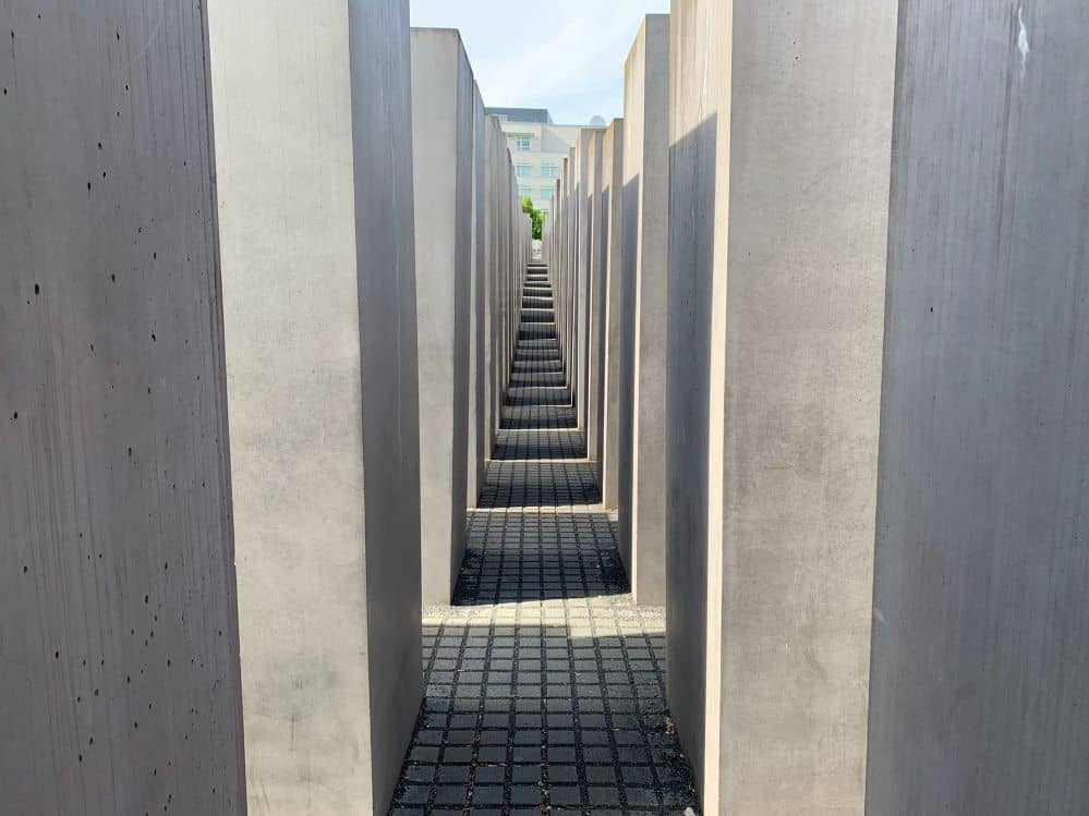 Holocaust site - Memorial to the Murdered Jews - Berlin Germany