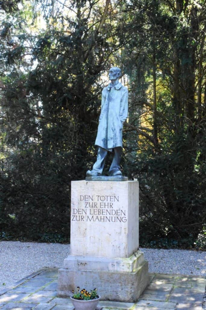 Unknown Prisoner Statue Dachau Germany