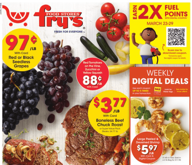 Grocery Store Weekly Ad - creative ways to save money