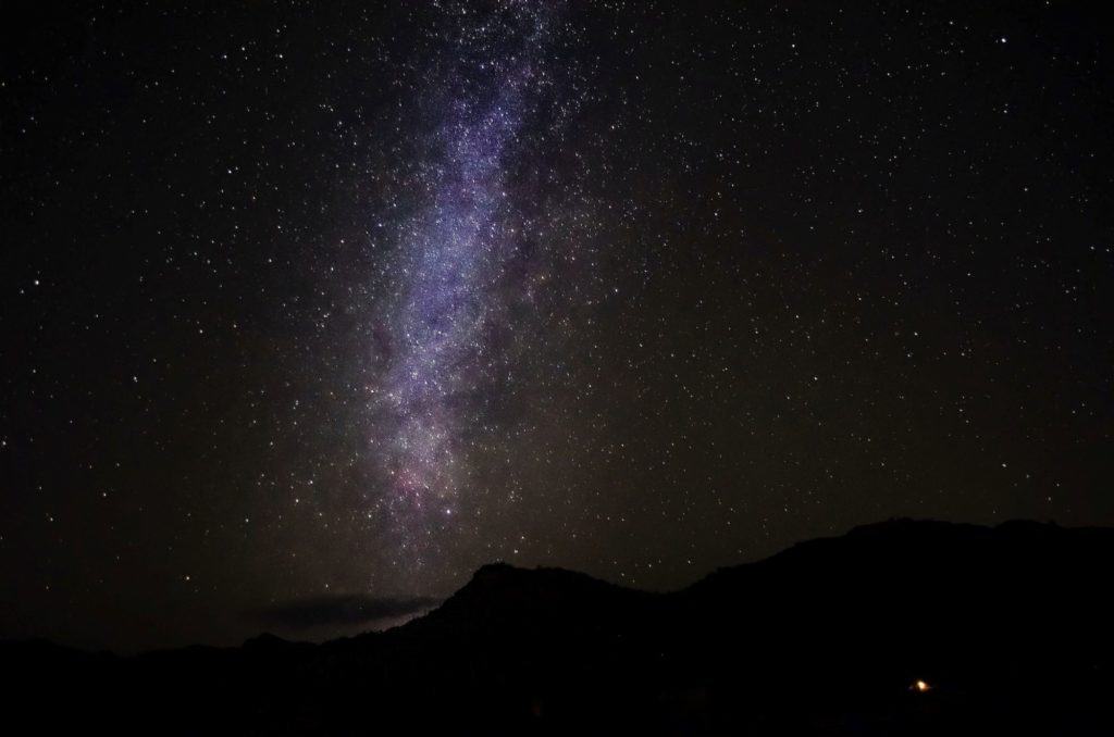 Stars of the Milky Way in Arizona